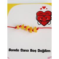 Bende Sana Boş Değilim Kehribar Bileklik Asansörlü