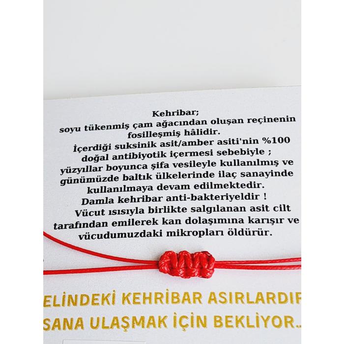 Bende Sana Boş Değilim Kehribar Bileklik Asansörlü