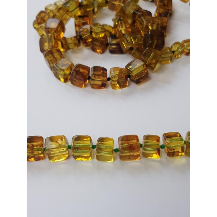 Caribbean Kehribar Kübik Model Yetişkin Bileklik 11 gr 19 cm