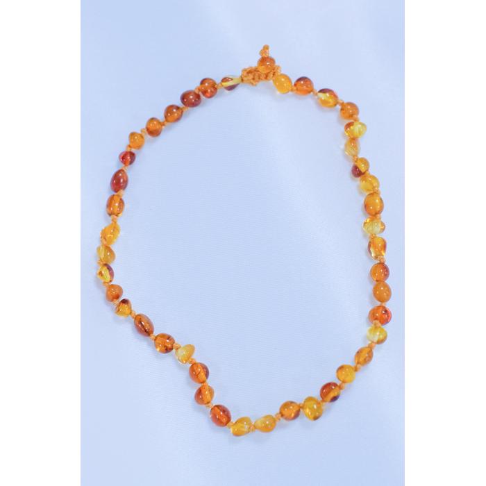 Damla Kehribar Halhal 25 cm Karamel Parlak Ayarlanabilir Tasarım