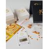 Damla Kehribar Çocuk Kolye Bileklik Set Vişne Renk 40 cm 16 cm Sertifikalı